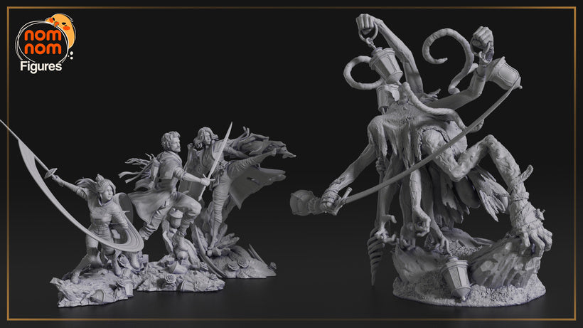 Gustav | Resin Model or Bust Kit | Clair Obscur: Expedition 33 Redblade