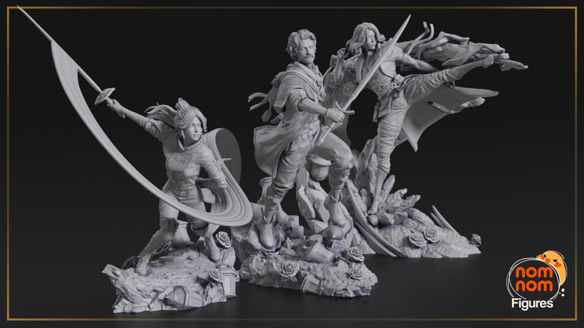 Gustav | Resin Model or Bust Kit | Clair Obscur: Expedition 33 Redblade