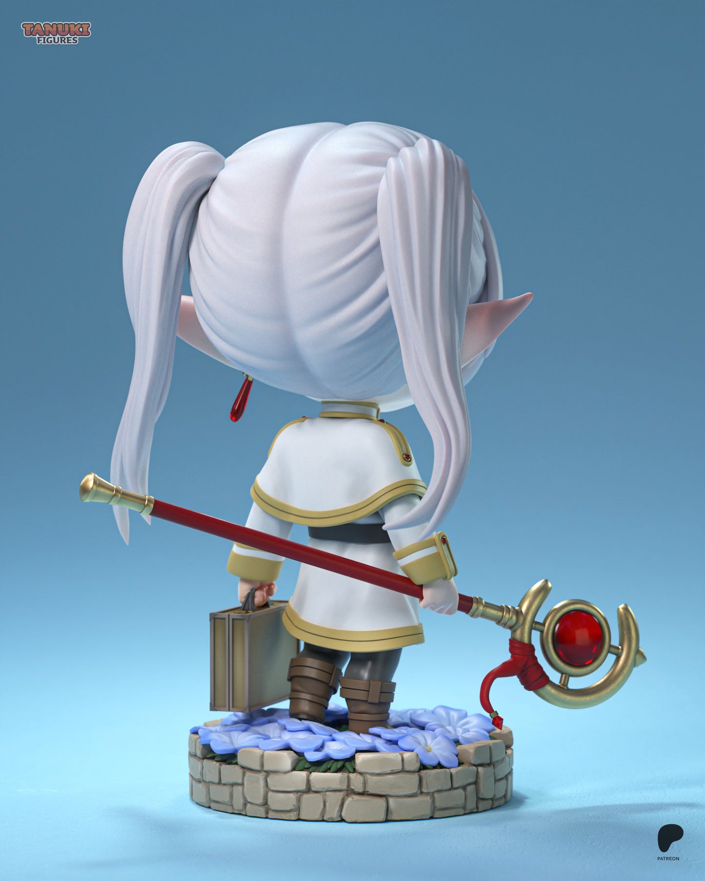 Chibi Frieren and Mimic | 4.5-Inch Resin Model Kit | Frieren: Beyond Journey’s End Mage