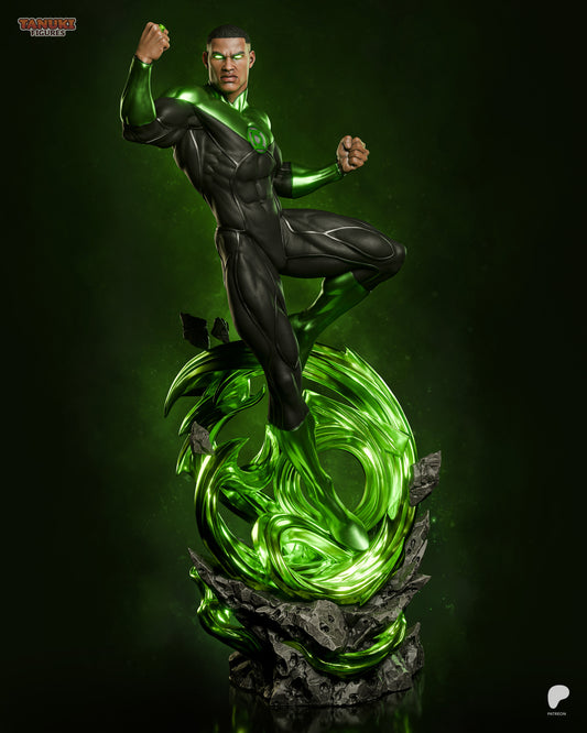 Green Lantern | Resin Model or Bust Kit | DC Hard-Light Warrior