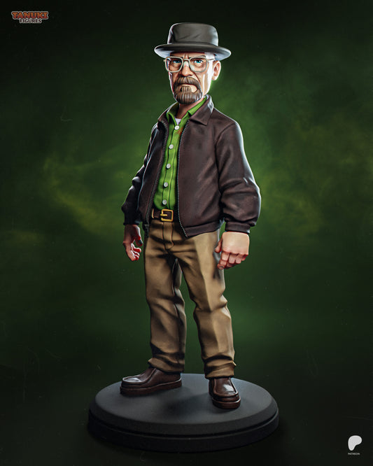 Heisenberg | 7-Inch Resin Model Kit | Breaking Bad Walter White