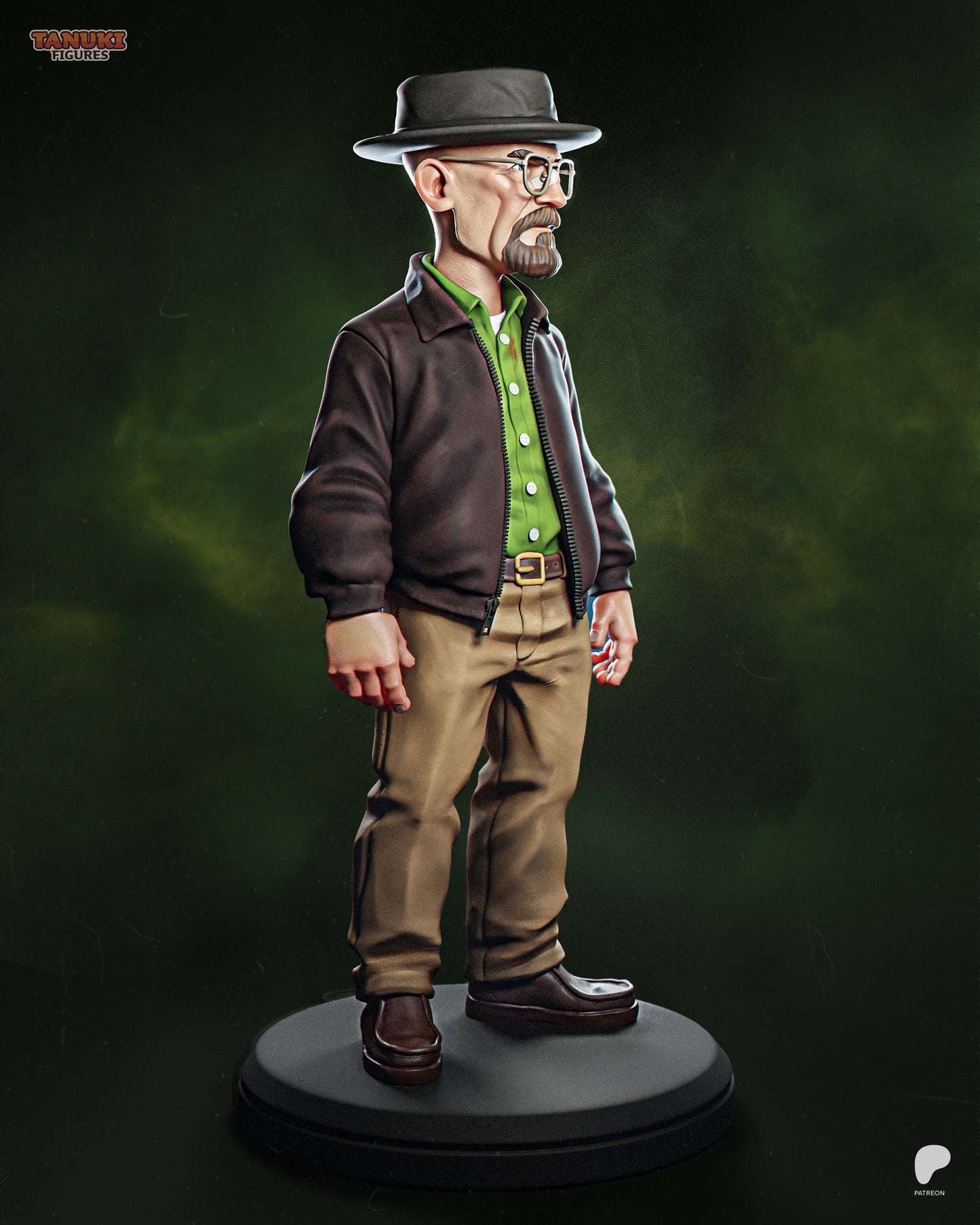 Heisenberg | 7-Inch Resin Model Kit | Breaking Bad Walter White