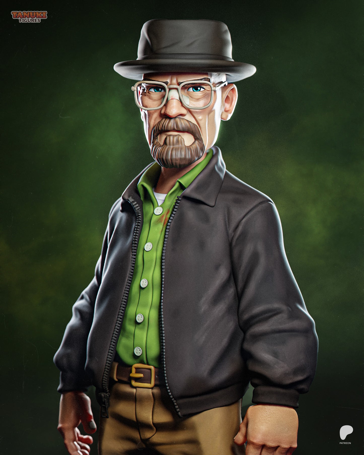 Heisenberg | 7-Inch Resin Model Kit | Breaking Bad Walter White