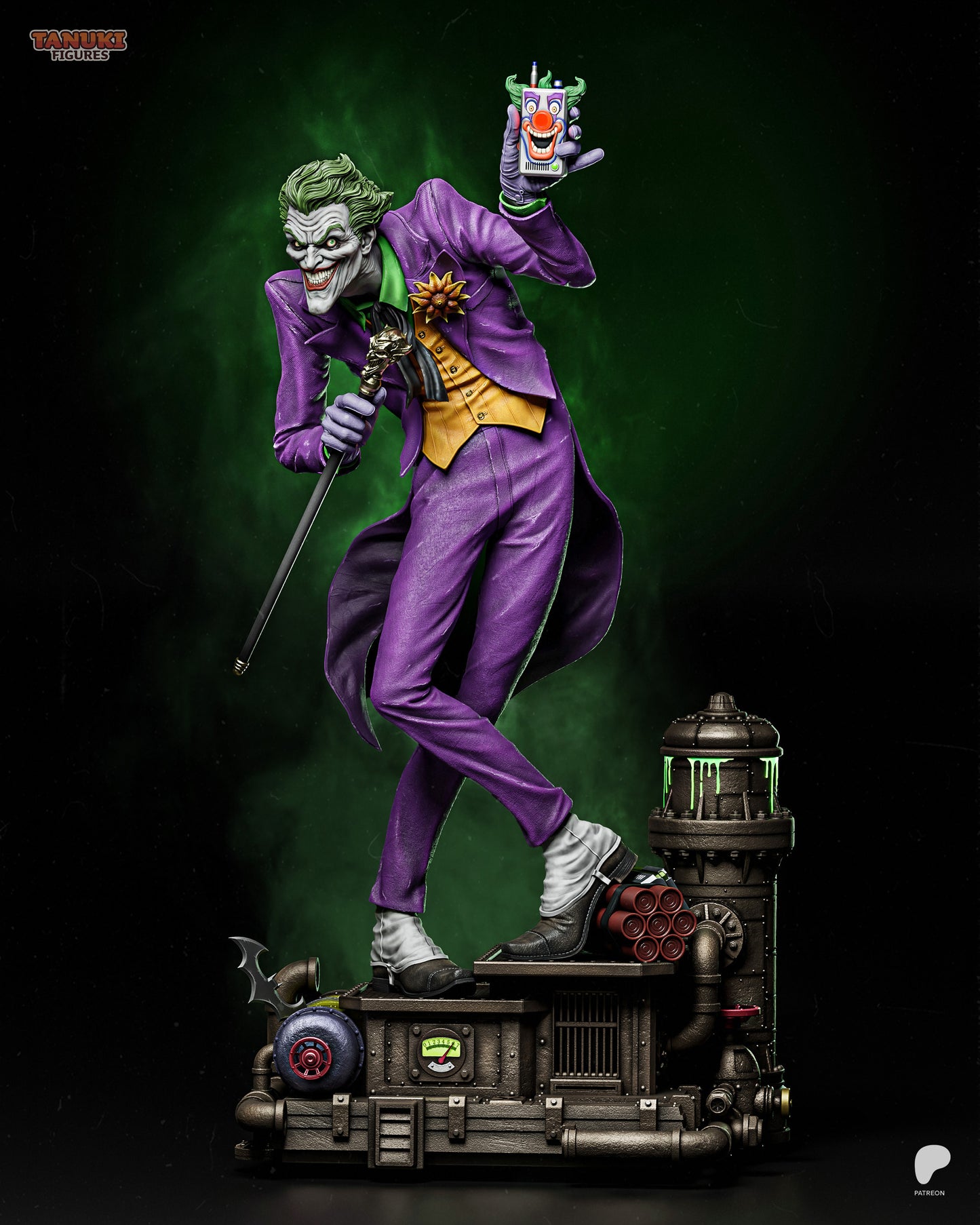 The Joker | Resin Model or Bust Kit