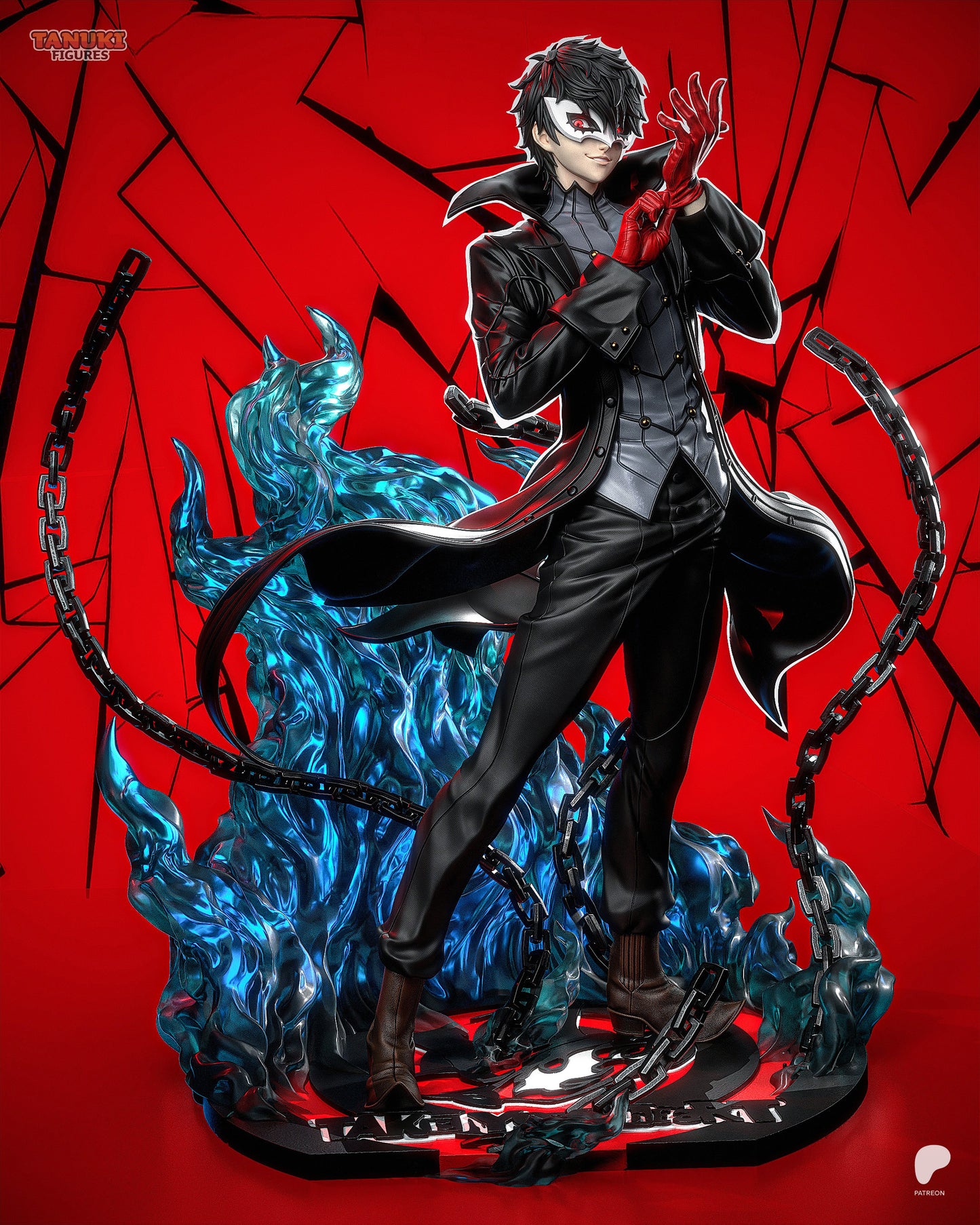 Joker | Resin Model or Bust Kit | Persona 5 Phantom Thief