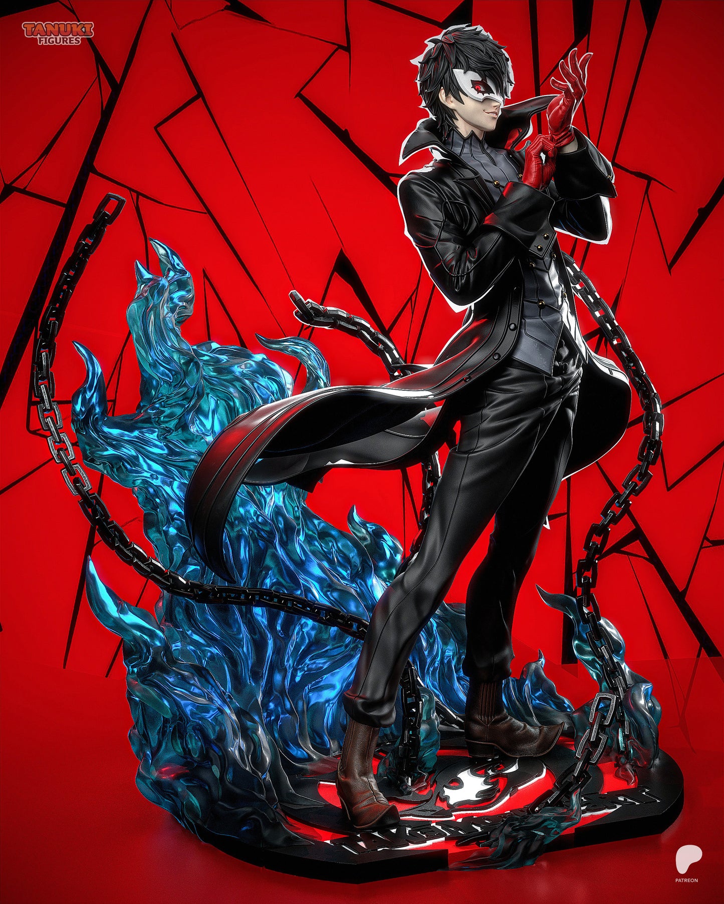 Joker | Resin Model or Bust Kit | Persona 5 Phantom Thief