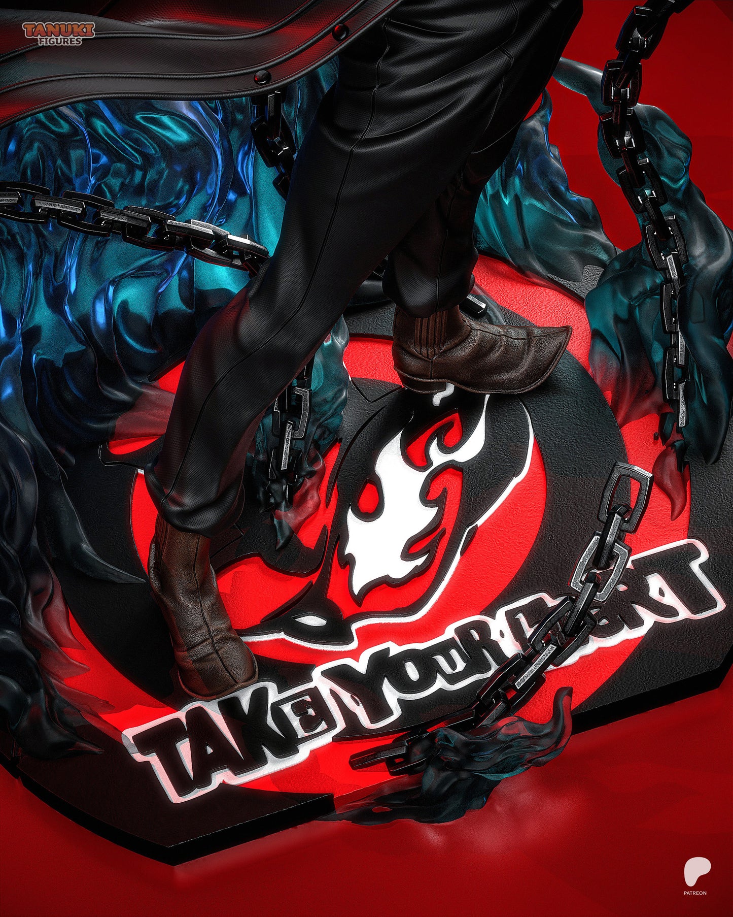 Joker | Resin Model or Bust Kit | Persona 5 Phantom Thief