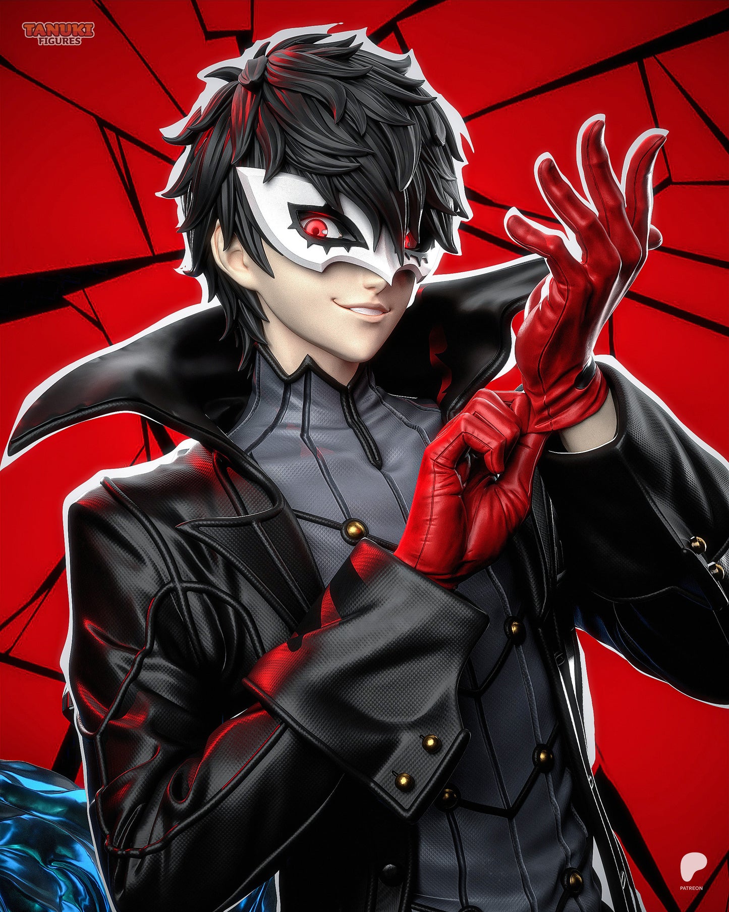 Joker | Resin Model or Bust Kit | Persona 5 Phantom Thief