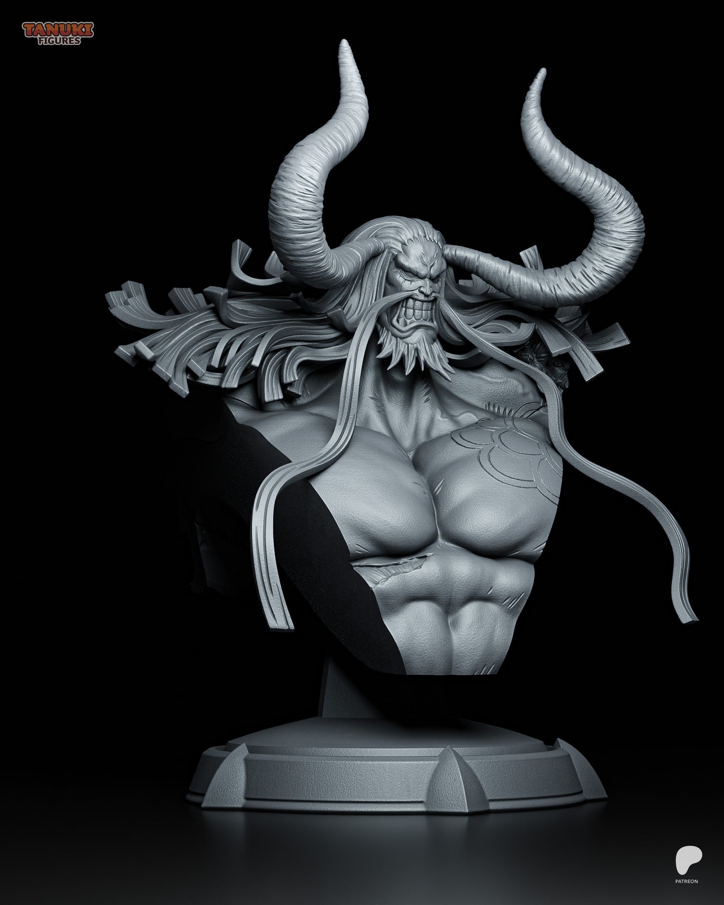 Kaido | Resin Model or Bust Kit | One Piece King of Beasts