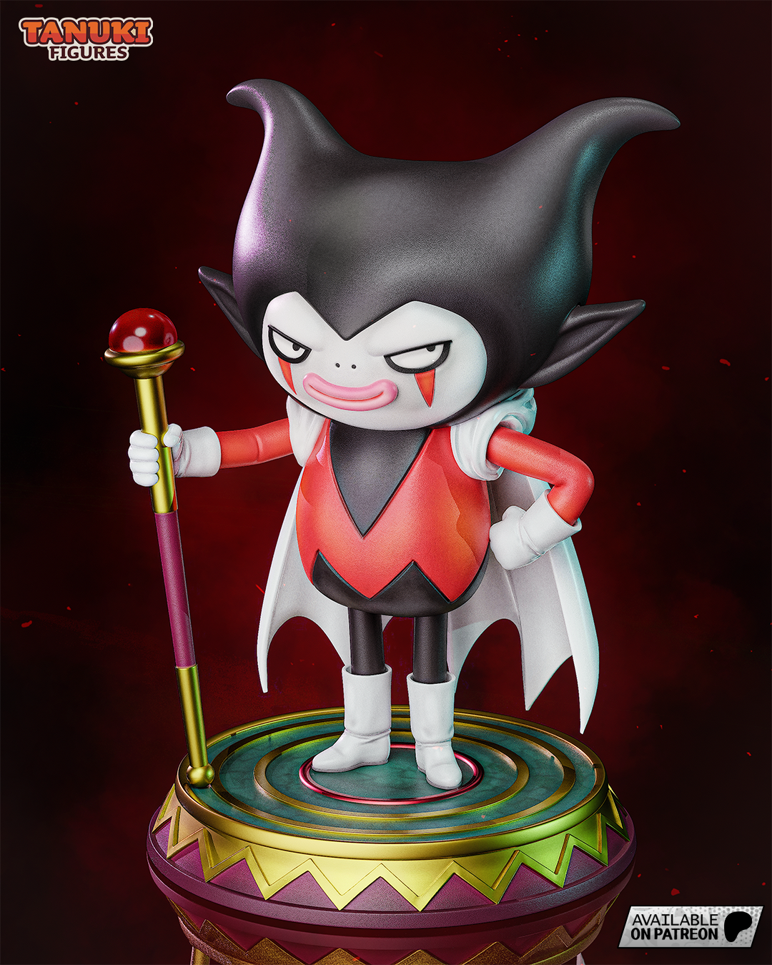 Chibi King Gomah | 5-Inch Resin Model Kit | Dragon Ball Daima Demon King