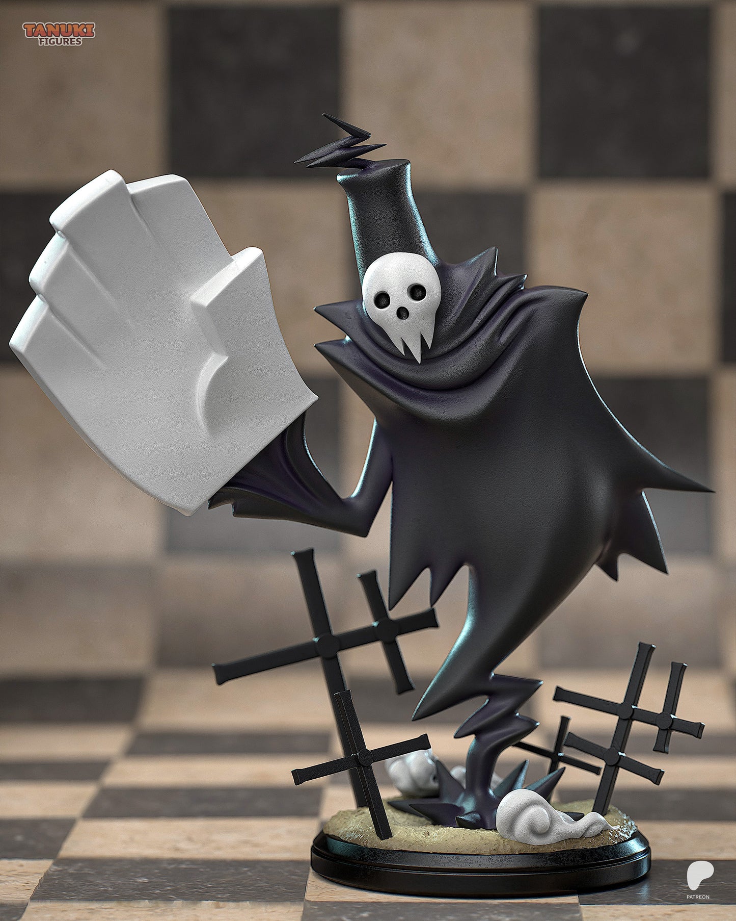 Lord Death | 6-Inch Resin Model Kit | Soul Eater Extra Reaper Supreme