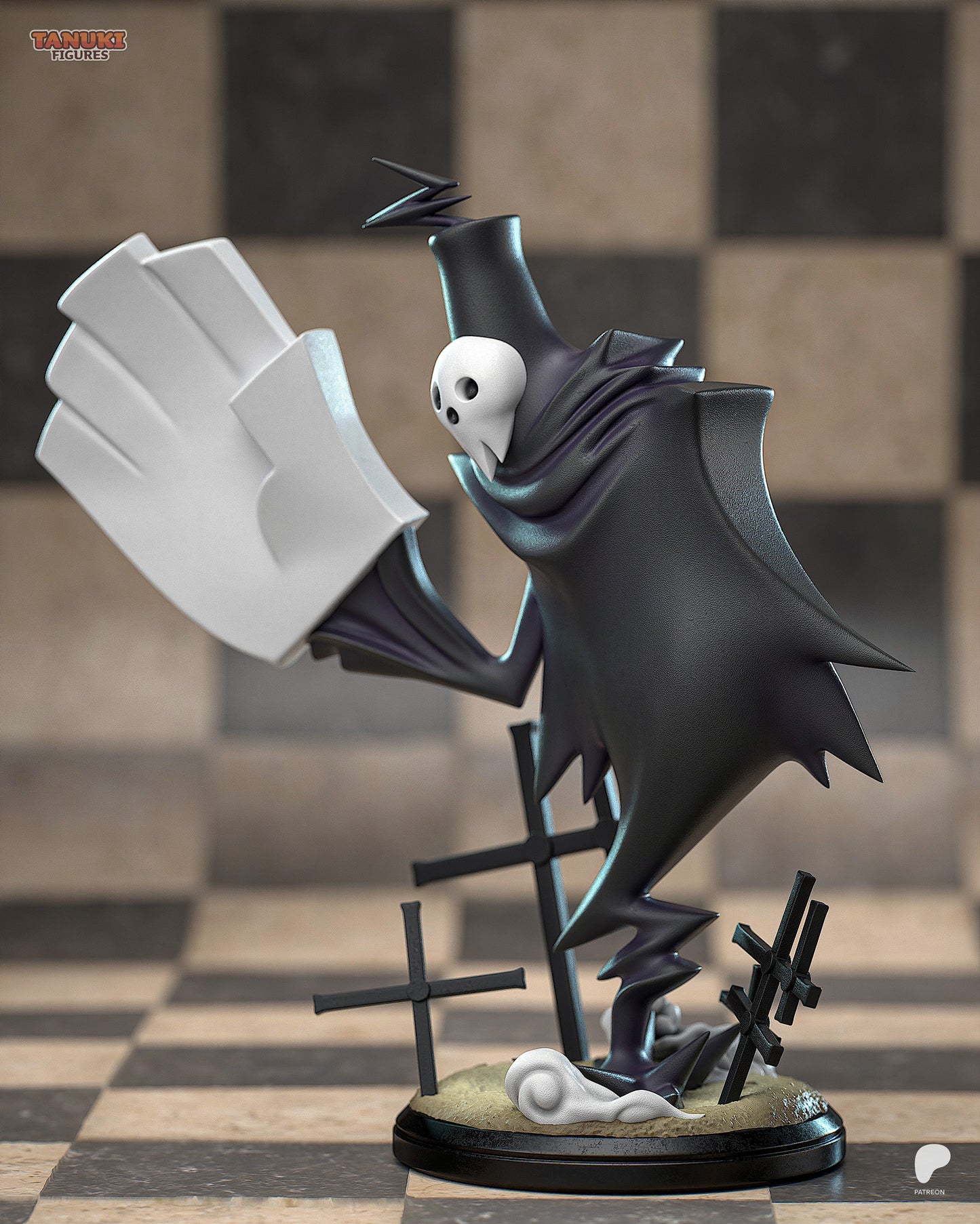 Lord Death | 6-Inch Resin Model Kit | Soul Eater Extra Reaper Supreme