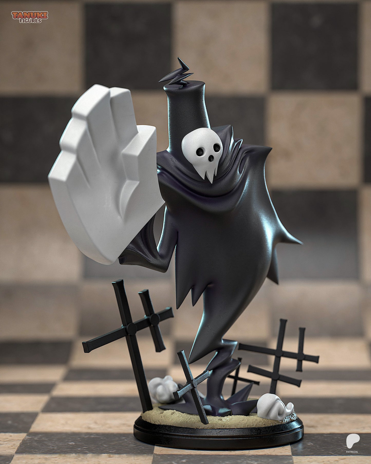 Lord Death | 6-Inch Resin Model Kit | Soul Eater Extra Reaper Supreme