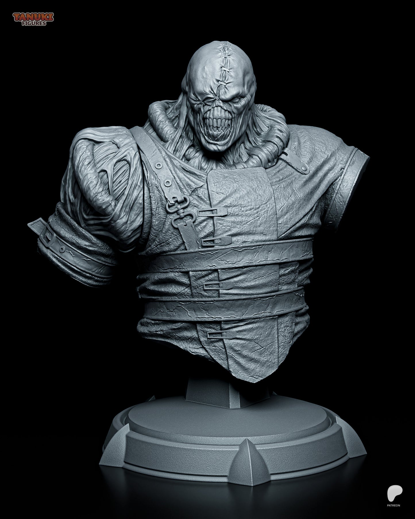 Nemesis | Resin Model or Bust Kit | Resident Evil Umbrella Boss