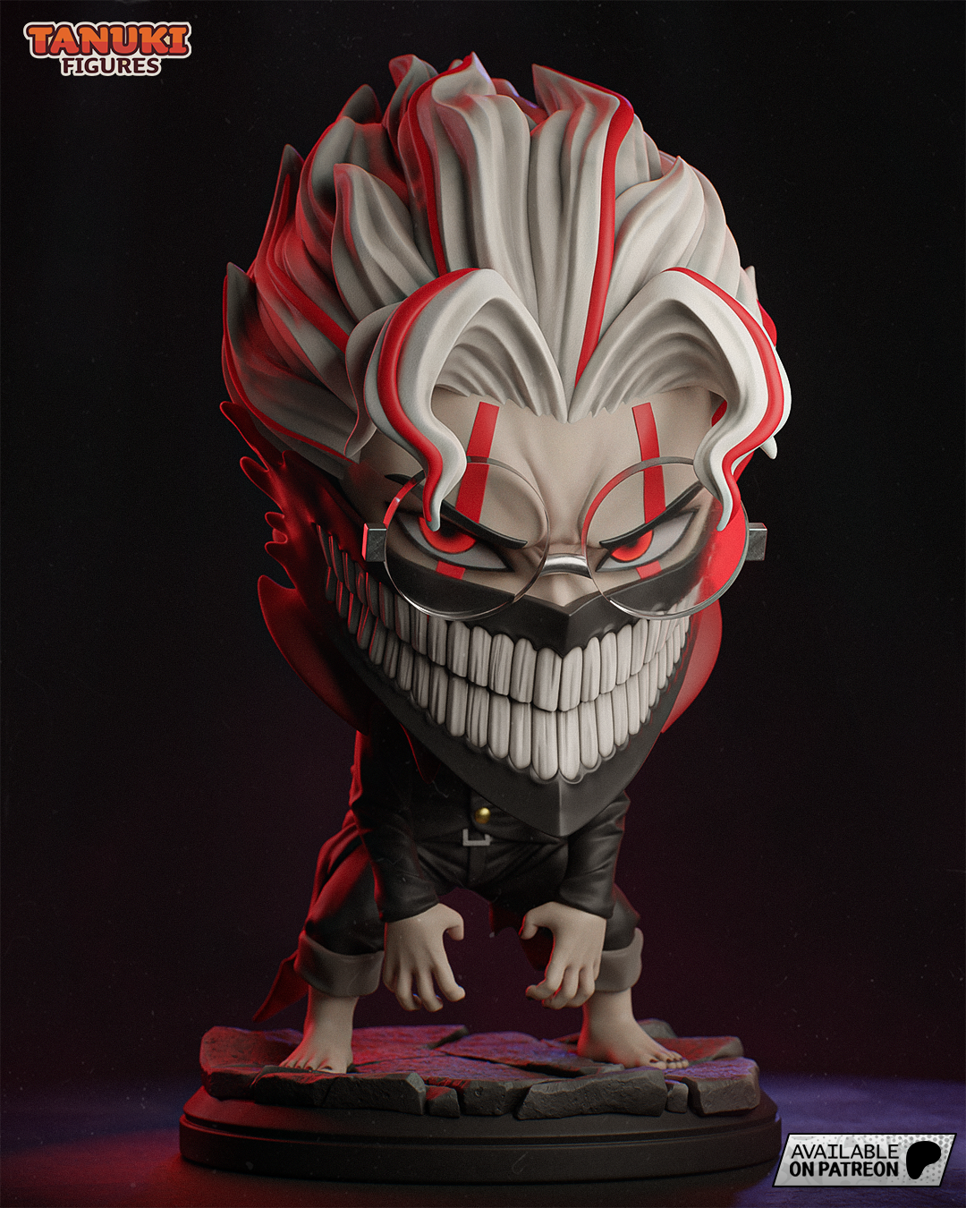 Chibi Okarun | 3.5-Inch Resin Model Kit | Dandadan Turbo Exorcist