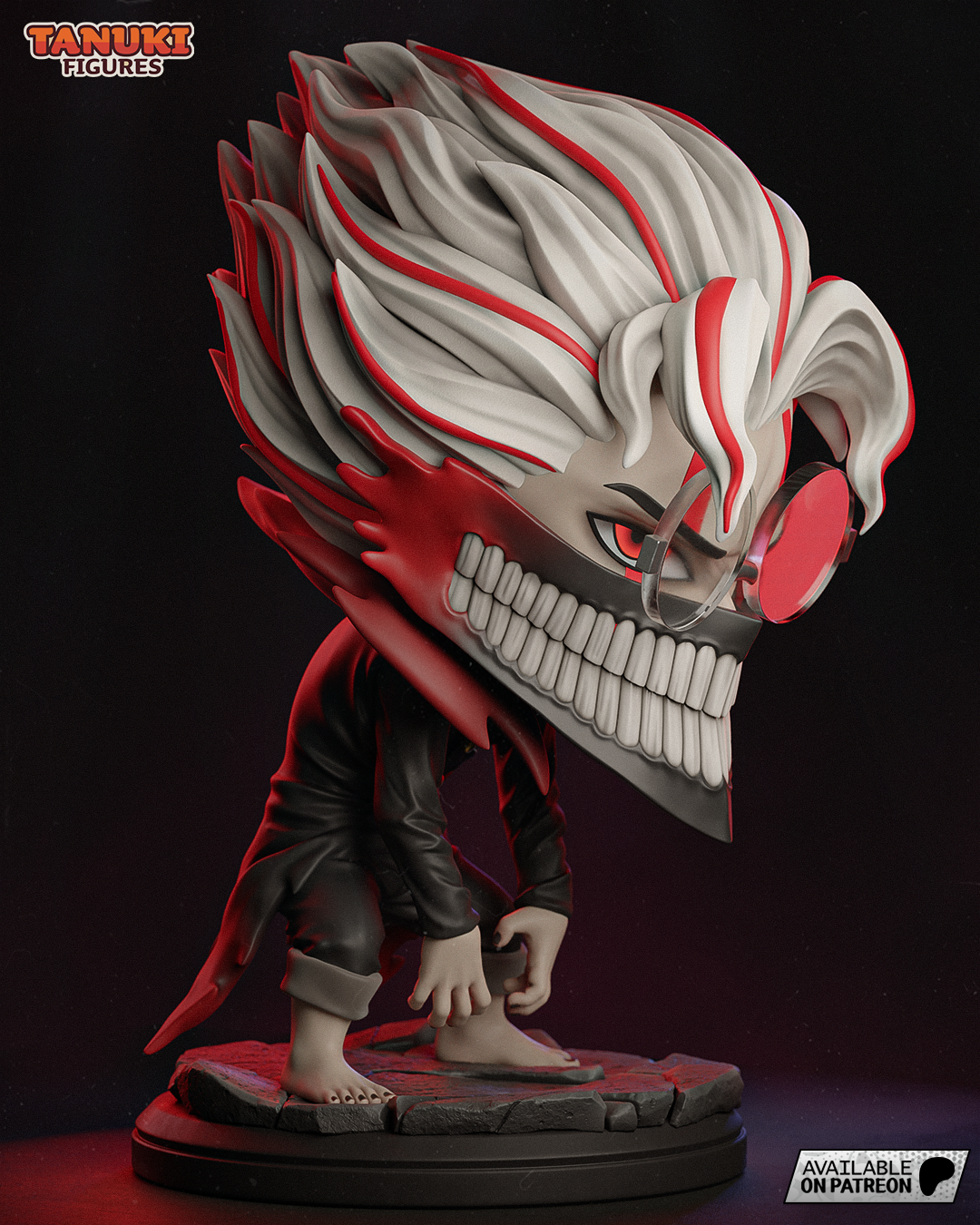 Chibi Okarun | 3.5-Inch Resin Model Kit | Dandadan Turbo Exorcist