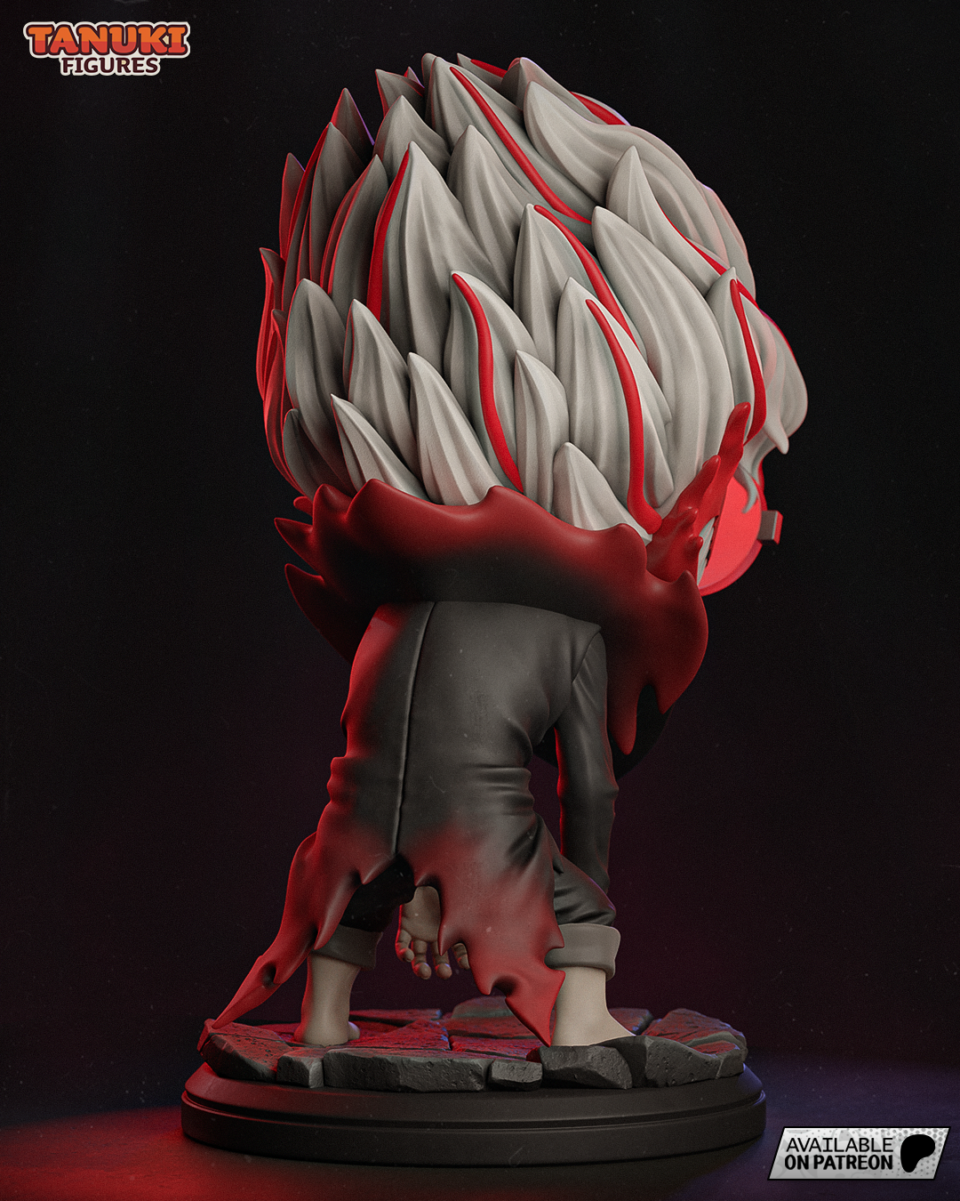 Chibi Okarun | 3.5-Inch Resin Model Kit | Dandadan Turbo Exorcist