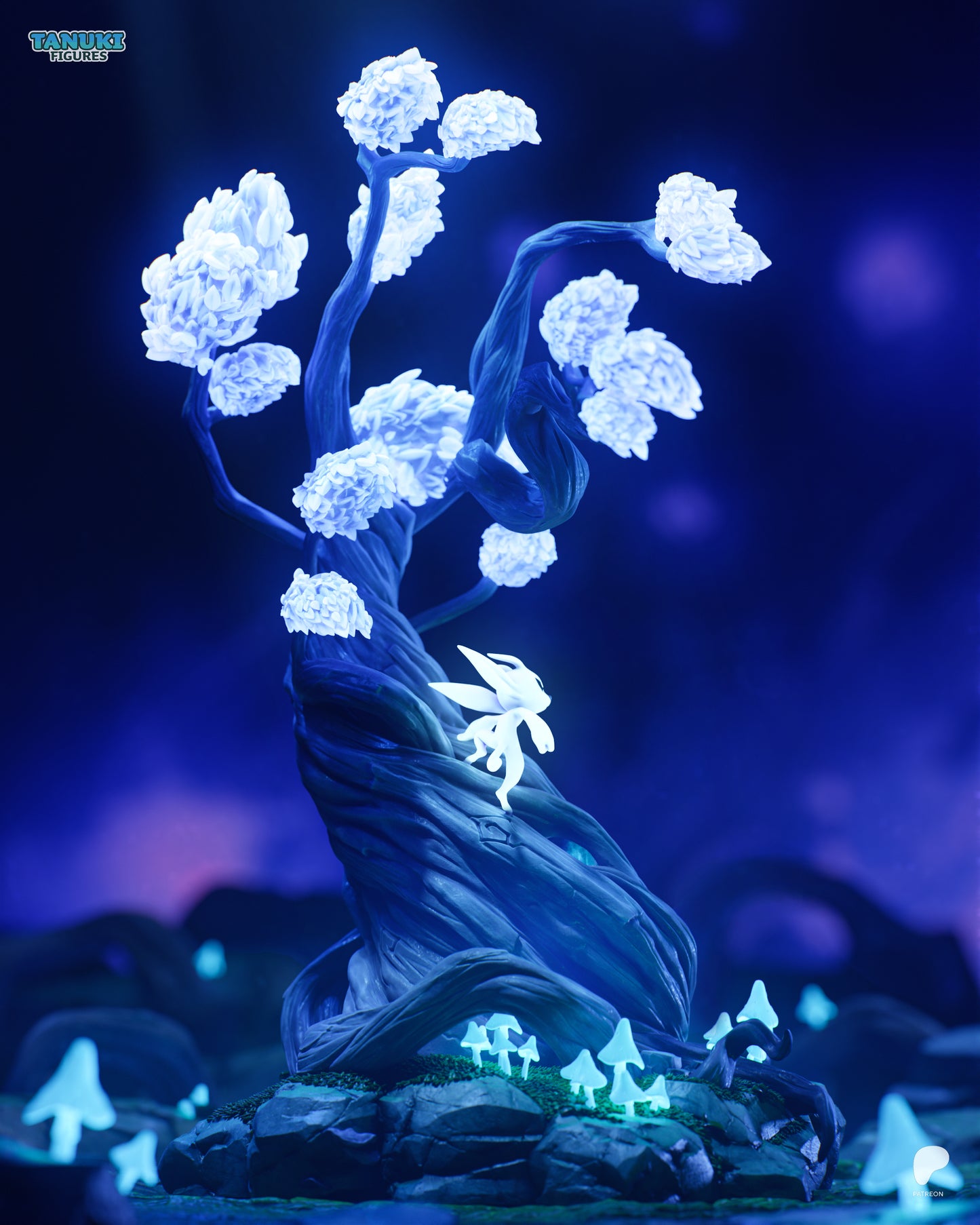 Ori | 12-Inch Resin Model Kit | Ori and the Blind Forest Spirit Guardian