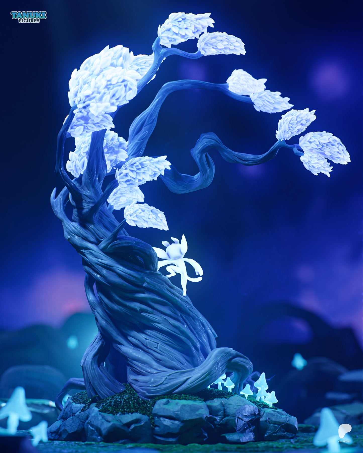 Ori | 12-Inch Resin Model Kit | Ori and the Blind Forest Spirit Guardian