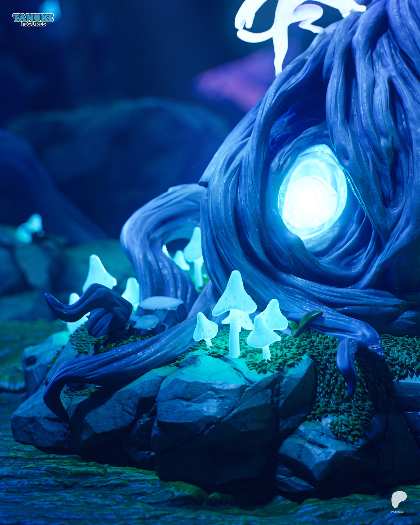 Ori | 12-Inch Resin Model Kit | Ori and the Blind Forest Spirit Guardian