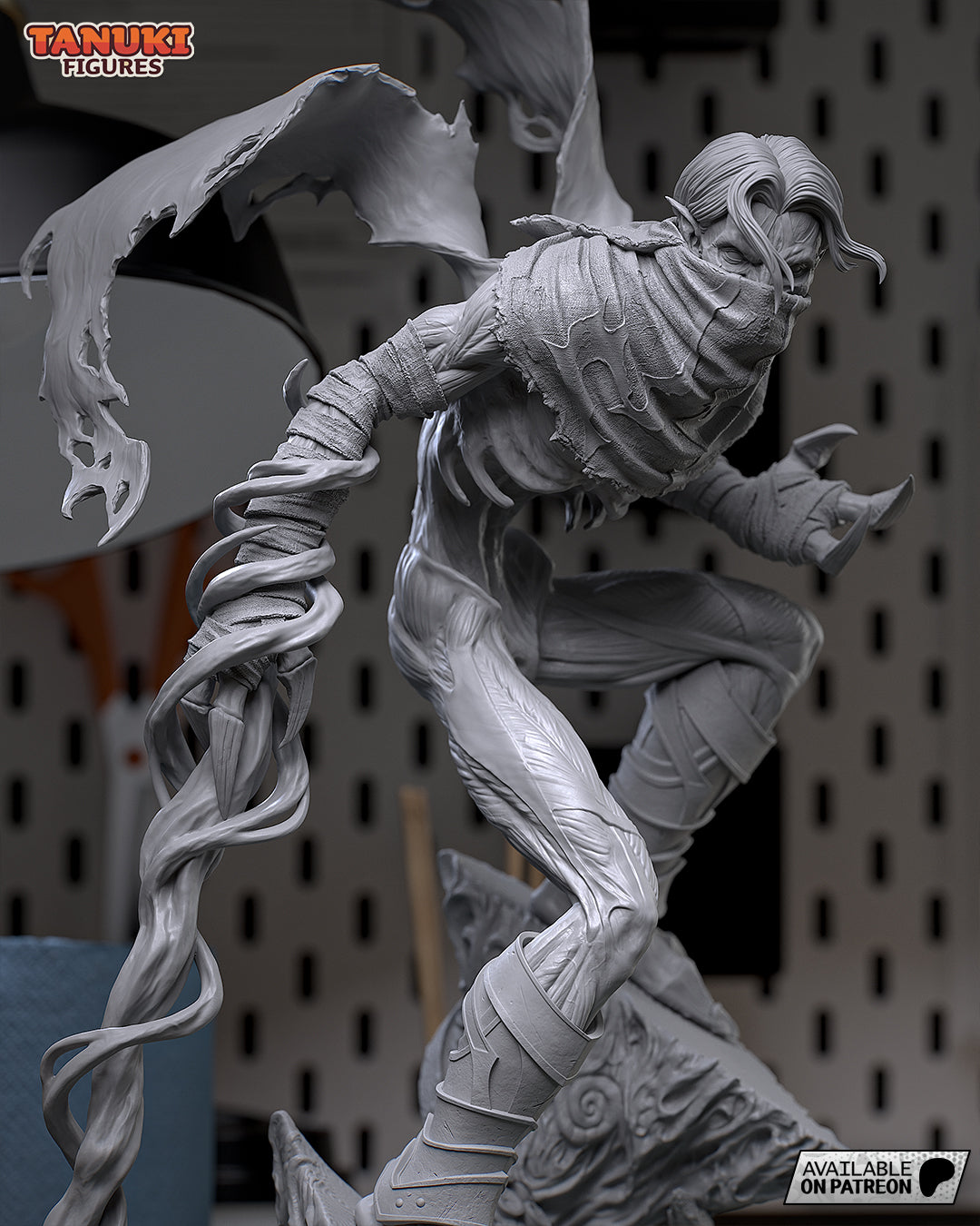 Raziel | Resin Model or Bust Kit | Soul Reaver Wraith of the Abyss