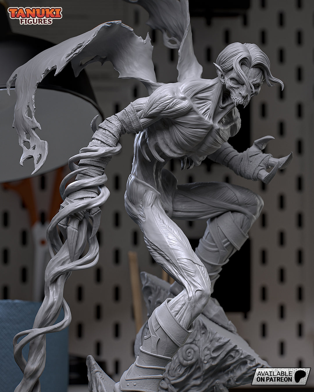 Raziel | Resin Model or Bust Kit | Soul Reaver Wraith of the Abyss