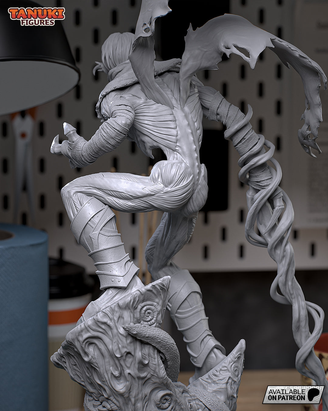 Raziel | Resin Model or Bust Kit | Soul Reaver Wraith of the Abyss