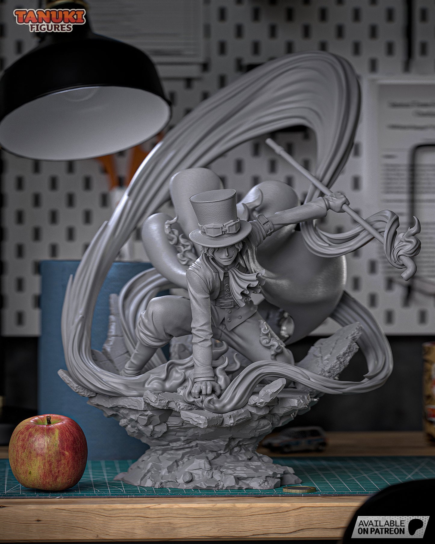 Sabo | Resin Model or Bust Kit | One Piece Flame Emperor
