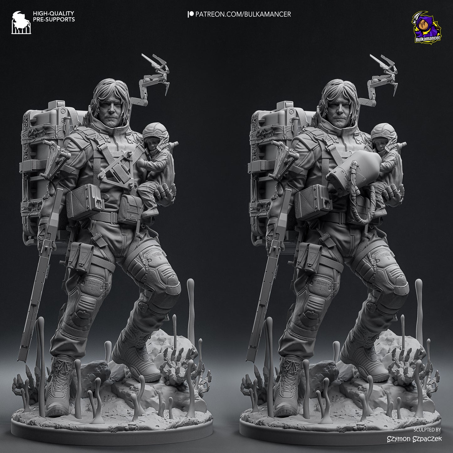 Sam | 10-Inch Resin Model Kit | Death Stranding 2 Bridge to Tomorrow