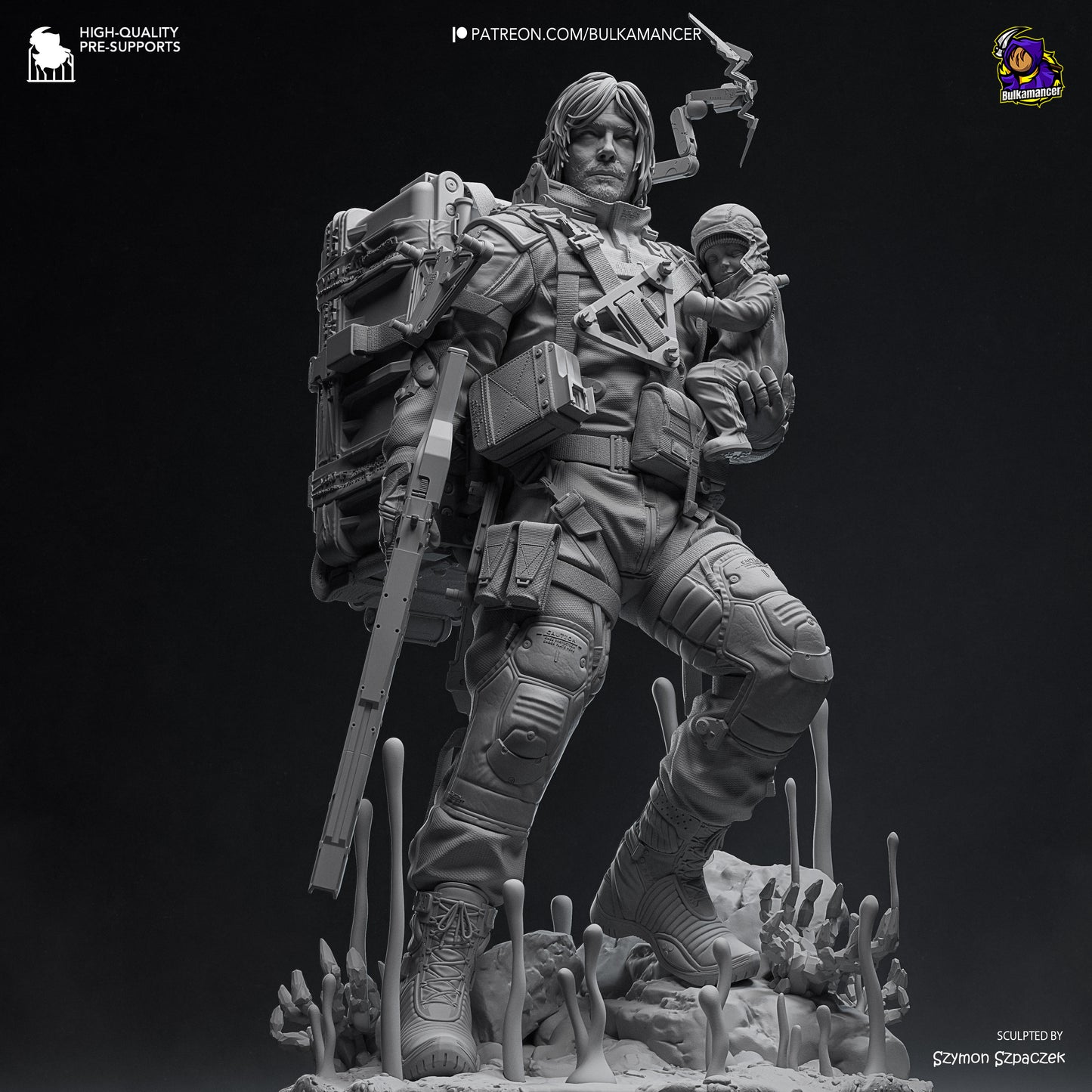 Sam | 10-Inch Resin Model Kit | Death Stranding 2 Bridge to Tomorrow