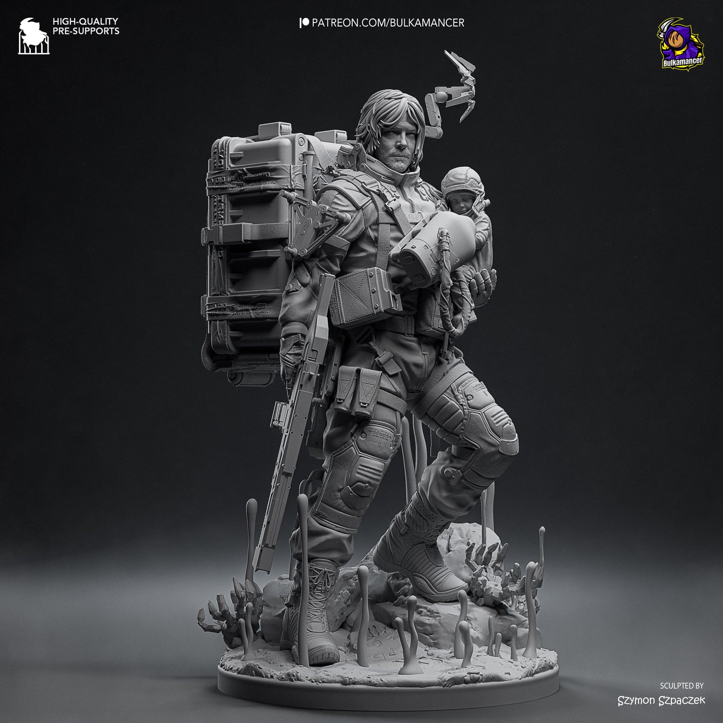 Sam | 10-Inch Resin Model Kit | Death Stranding 2 Bridge to Tomorrow