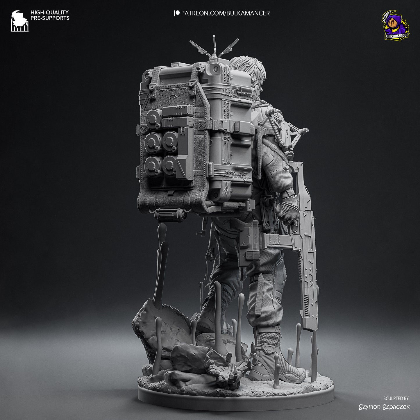 Sam | 10-Inch Resin Model Kit | Death Stranding 2 Bridge to Tomorrow