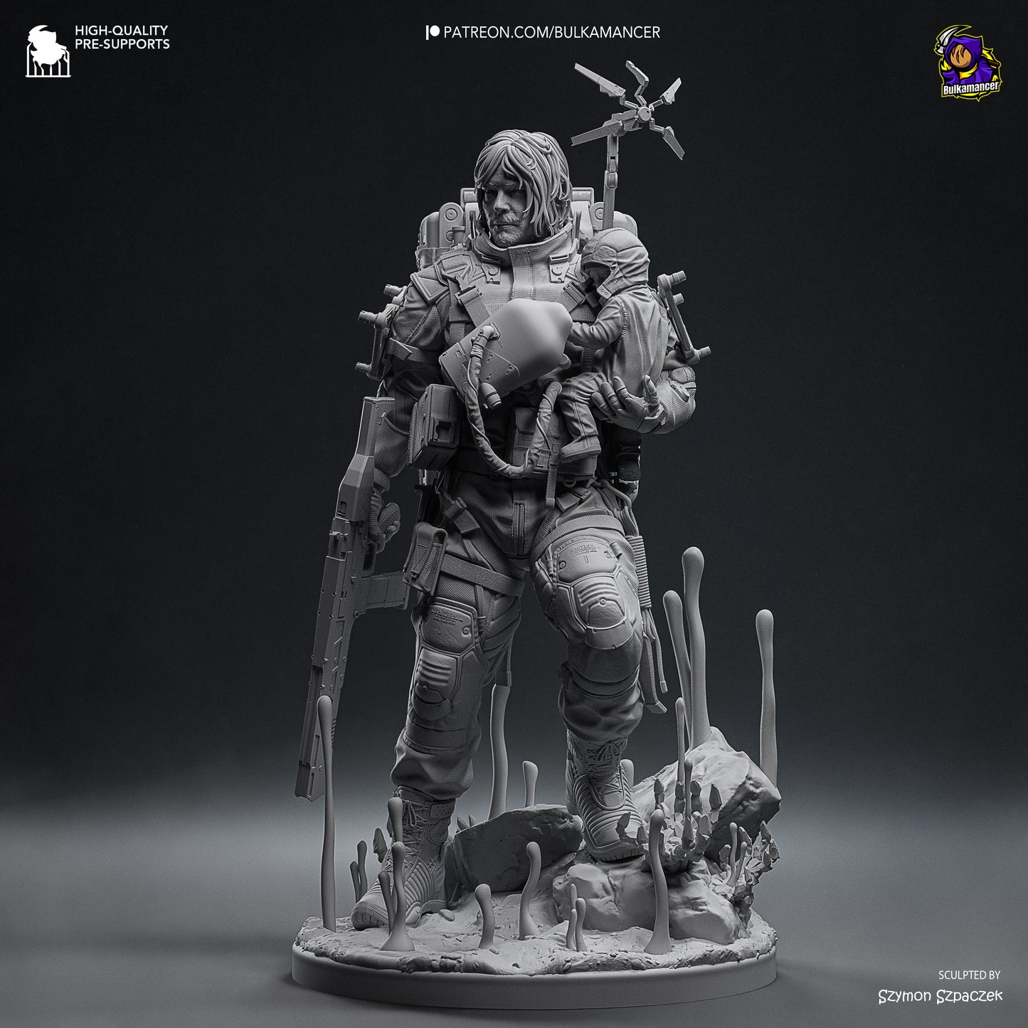Sam | 10-Inch Resin Model Kit | Death Stranding 2 Bridge to Tomorrow