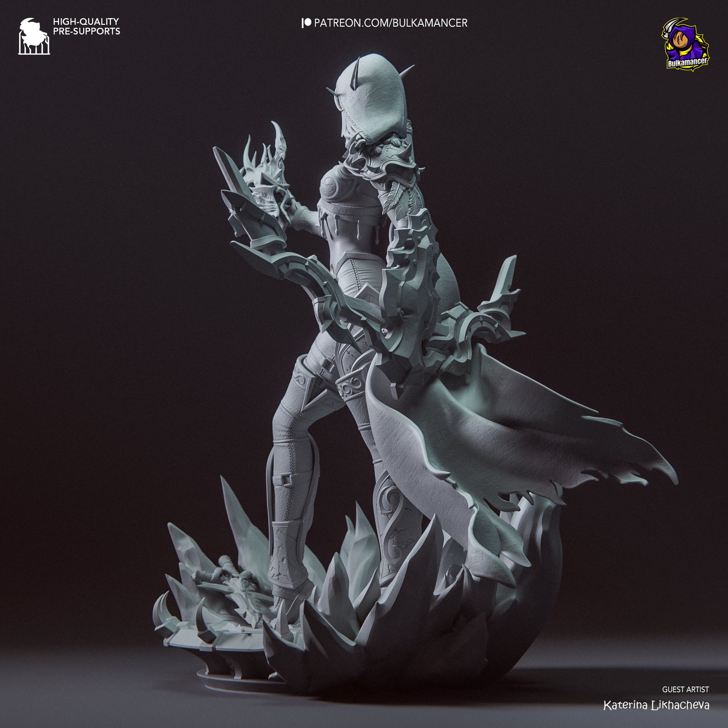 Sylvanas Windrunner | 11-Inch Resin Model Kit | World of Warcraft Banshee Queen