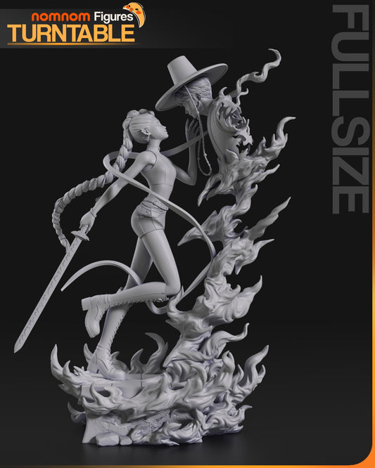 Rumi | Resin Model or Bust Kit | K Pop Demon Hunters Bass Drop Slayer