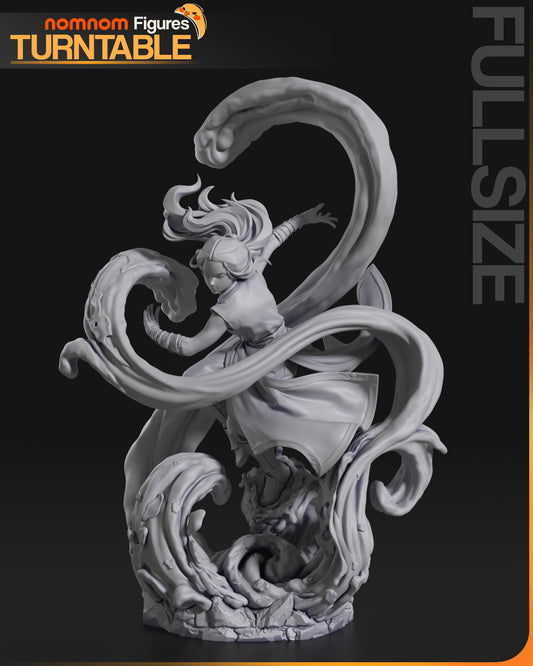 Katara | Resin Model or Bust Kit | Avatar The Last Airbender Master of the Tides