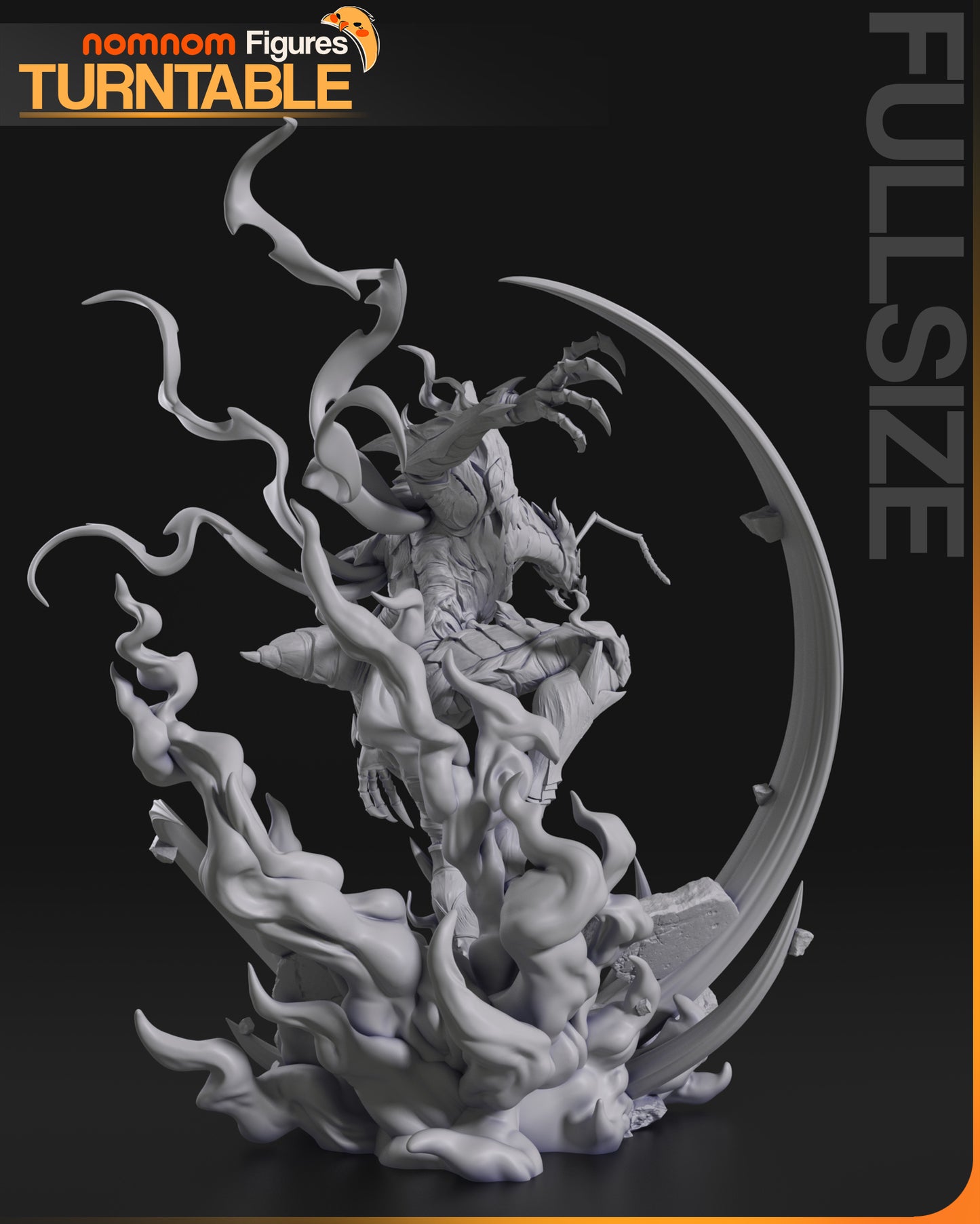 Shadow Beru | Resin Model or Bust Kit | DIY Executioner of the Shadows Warrior