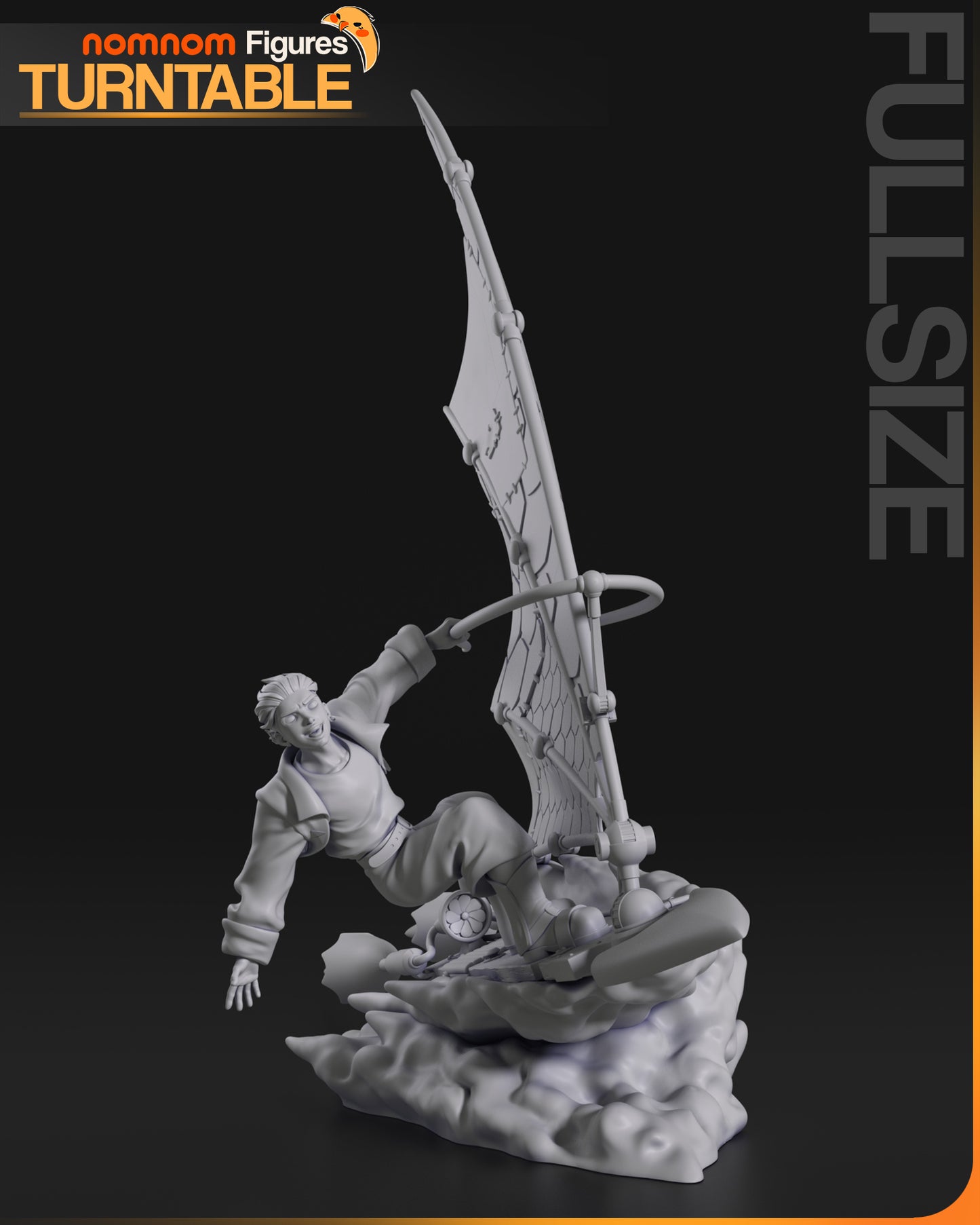 Jim Hawkins | Resin Model or Bust Kit | DIY Treasure Planet Space Pirate