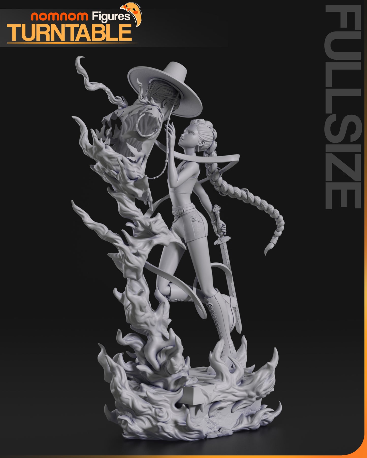 Rumi | Resin Model or Bust Kit | K Pop Demon Hunters Bass Drop Slayer
