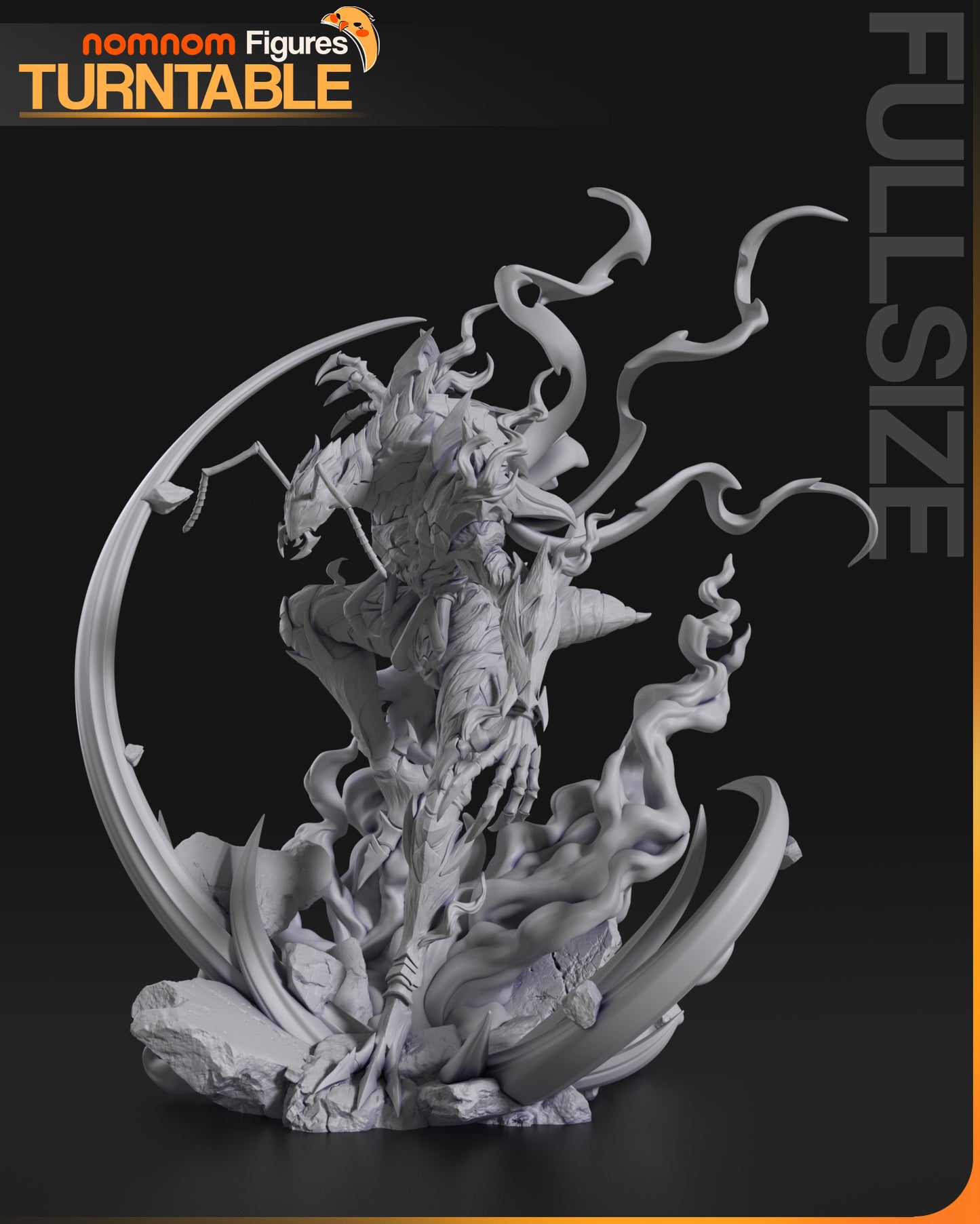 Shadow Beru | Resin Model or Bust Kit | DIY Executioner of the Shadows Warrior