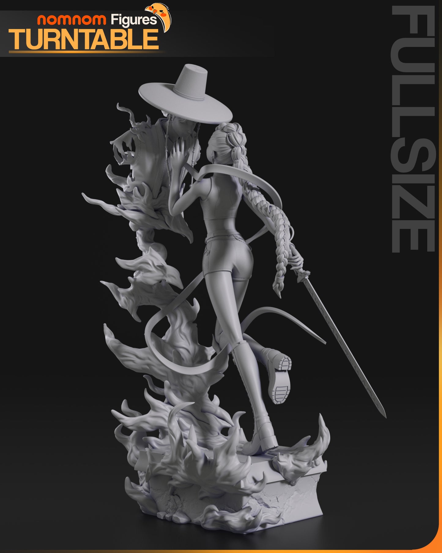 Rumi | Resin Model or Bust Kit | K Pop Demon Hunters Bass Drop Slayer