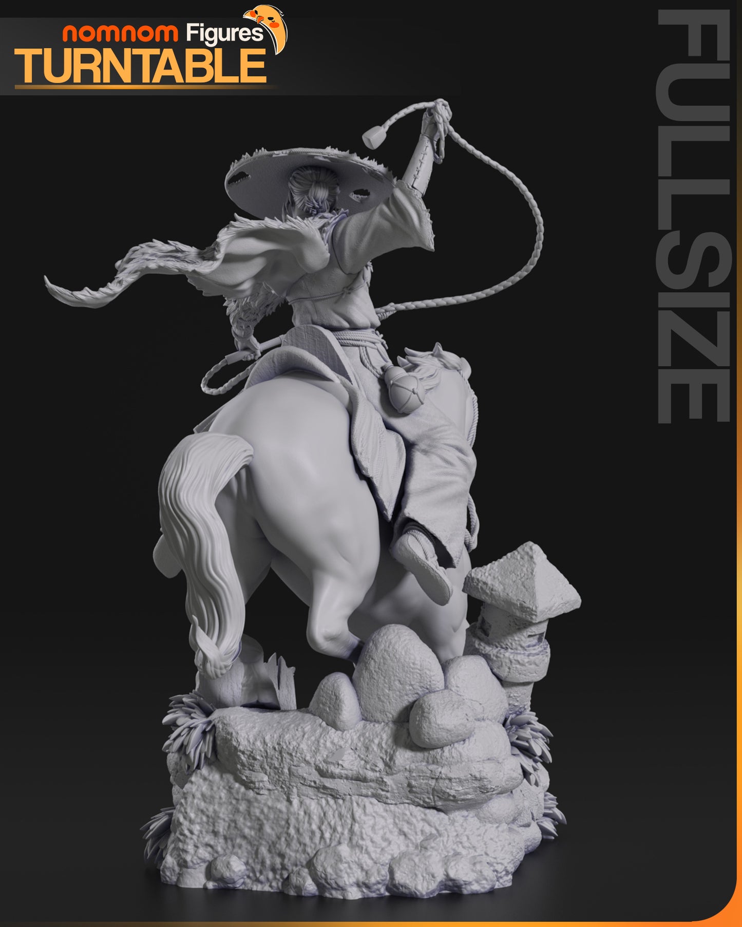 Atsu | Resin Model or Bust Kit | Ghost of Yotei - Onryo of Vengeance