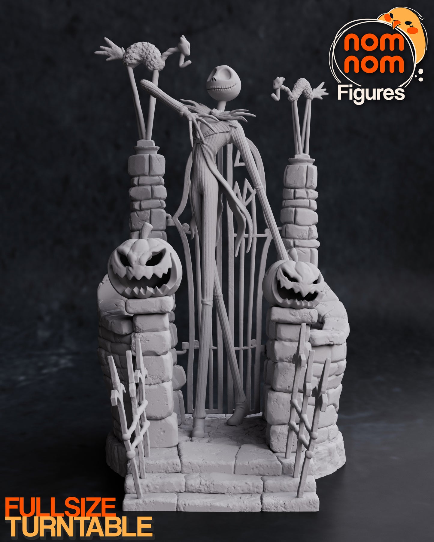 Jack Skellington | 8.5-Inch Resin Model Kit | DIY The Nightmare Before Christmas Skeleton King