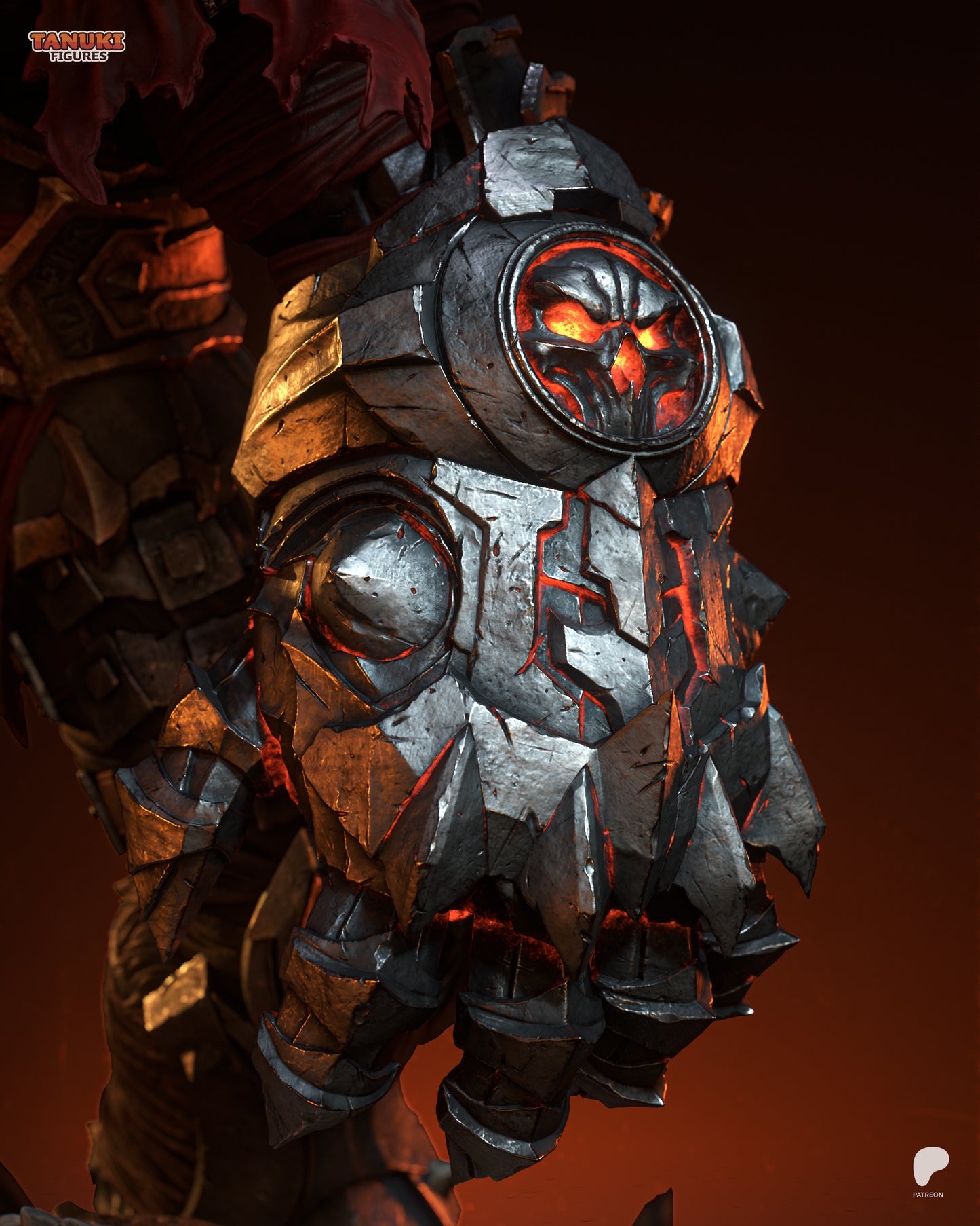 War | Resin Model or Bust Kit | Darksiders Rider of the Apocalypse