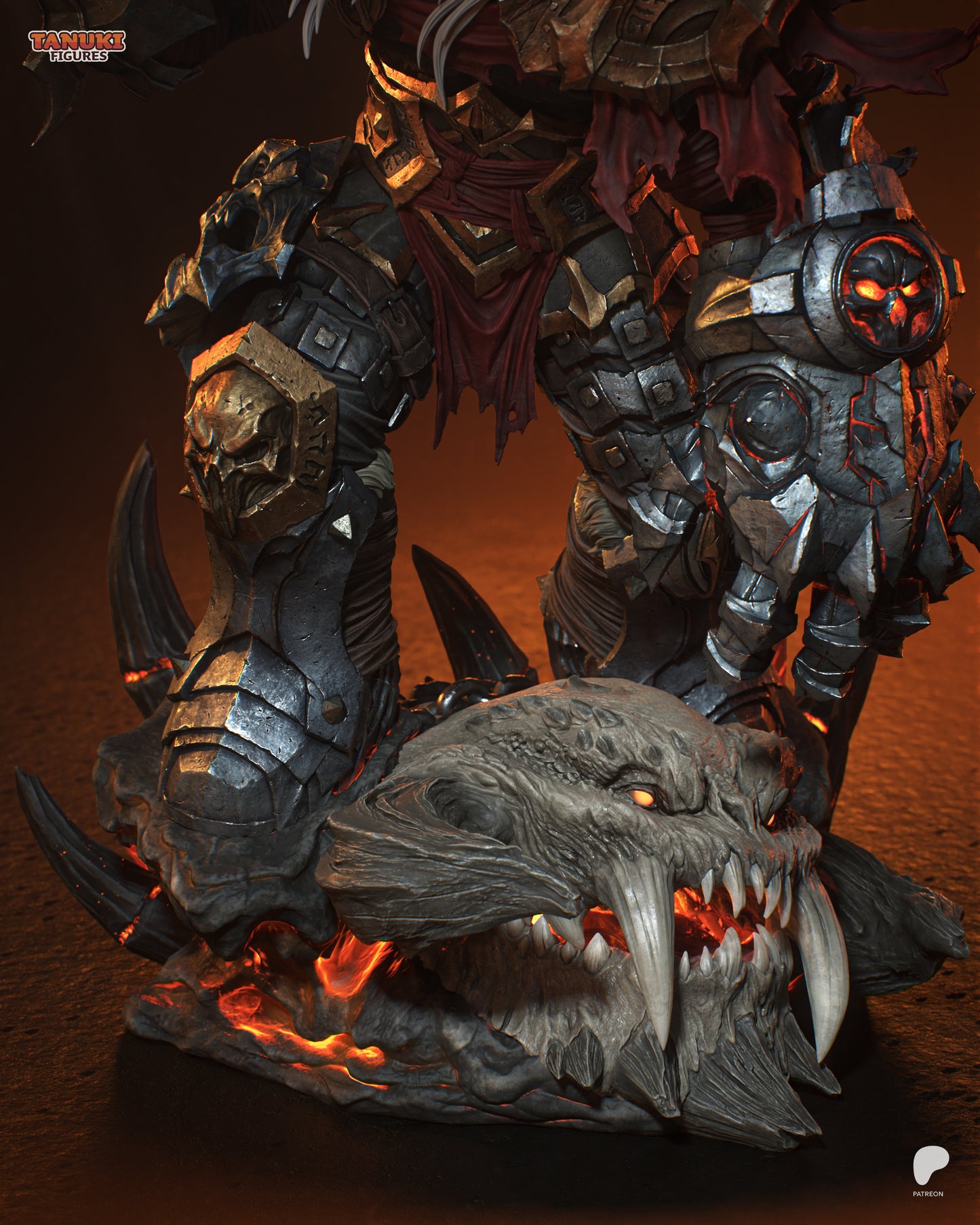 War | Resin Model or Bust Kit | Darksiders Rider of the Apocalypse