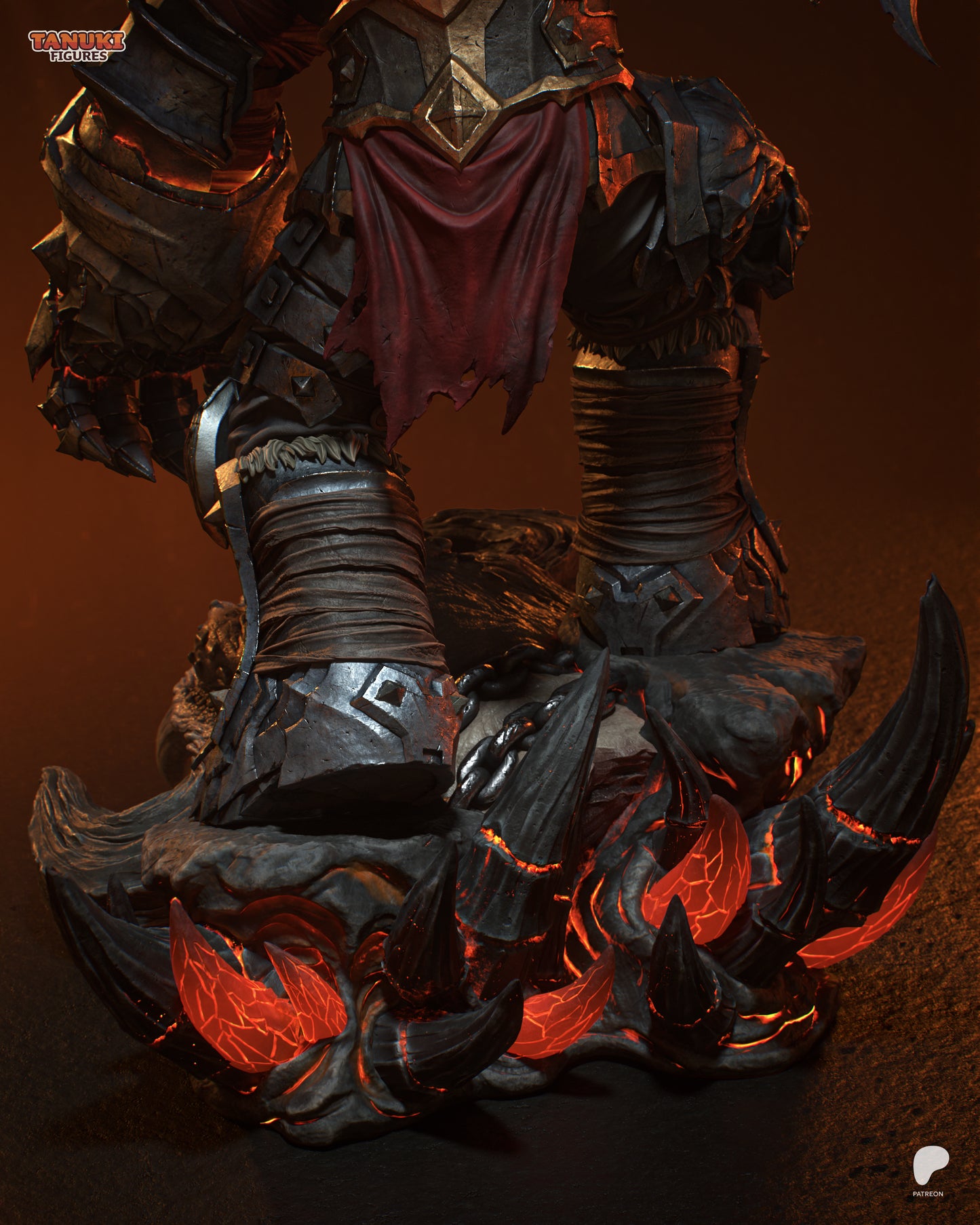 War | Resin Model or Bust Kit | Darksiders Rider of the Apocalypse