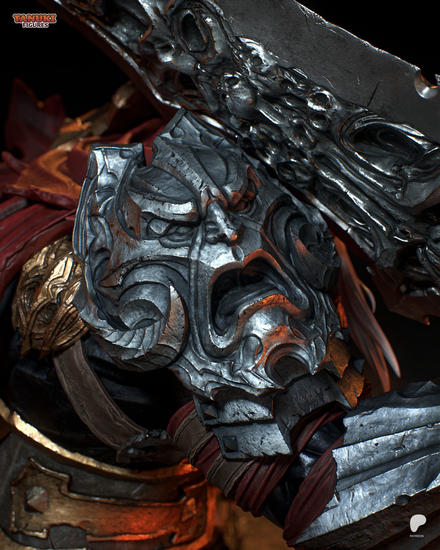 War | Resin Model or Bust Kit | Darksiders Rider of the Apocalypse