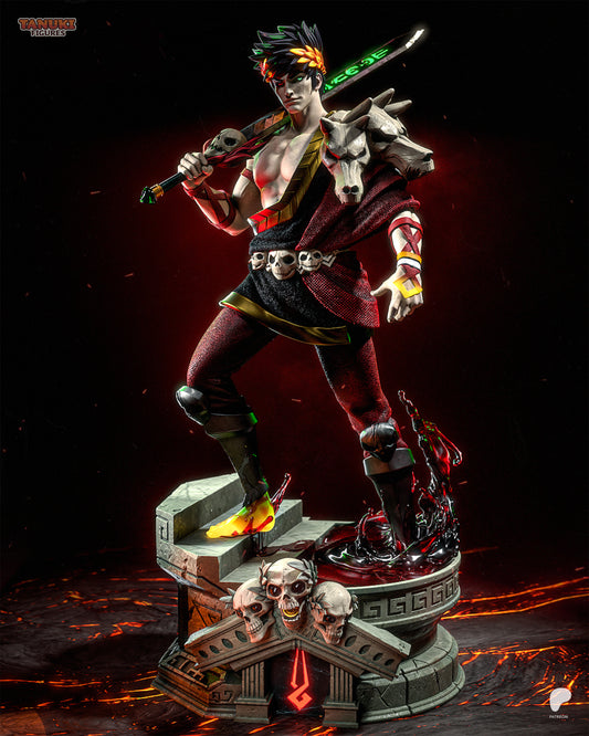 Zagreus | Resin Model or Bust Kit | Hades Prince of the Underworld
