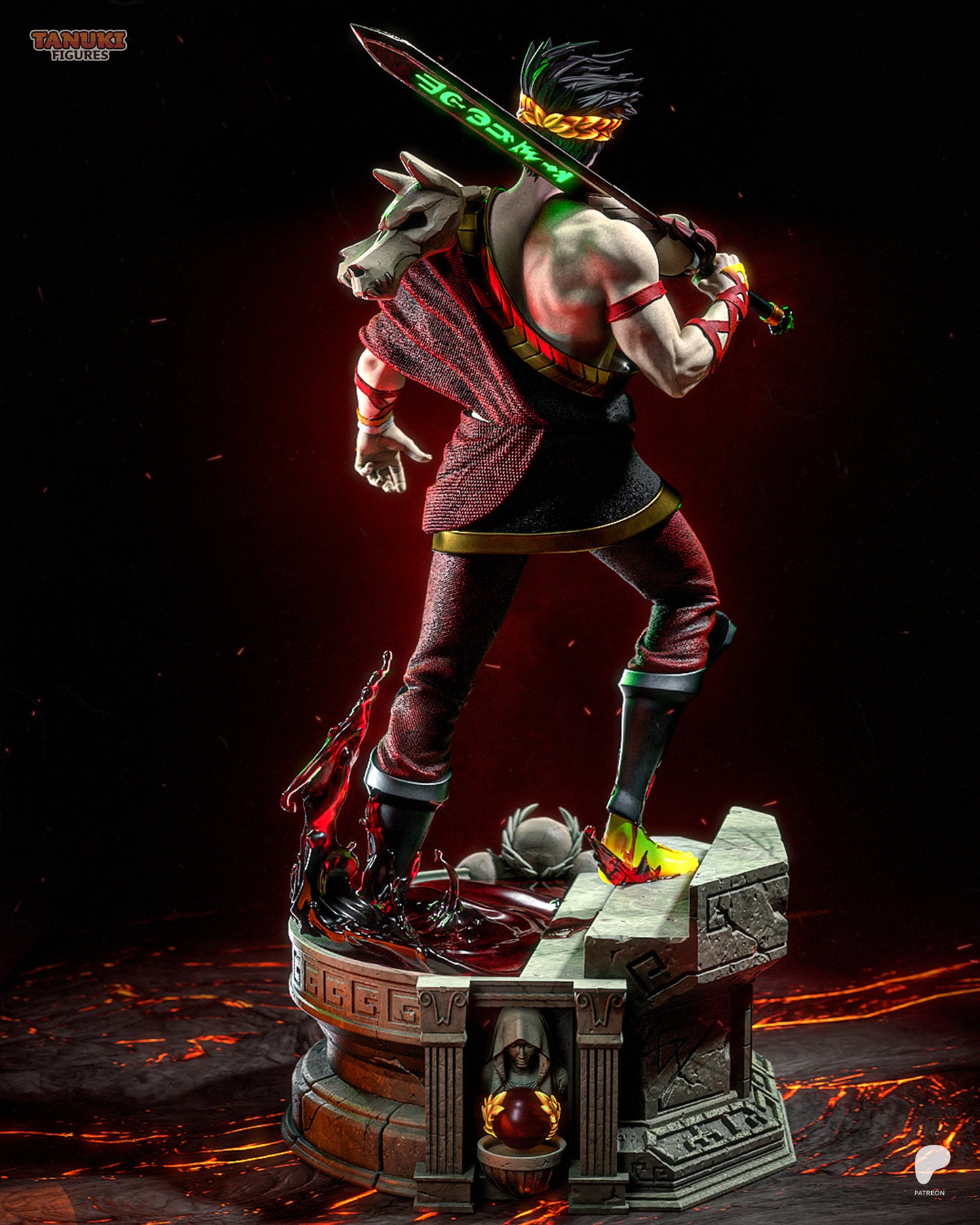 Zagreus | Resin Model or Bust Kit | Hades Prince of the Underworld