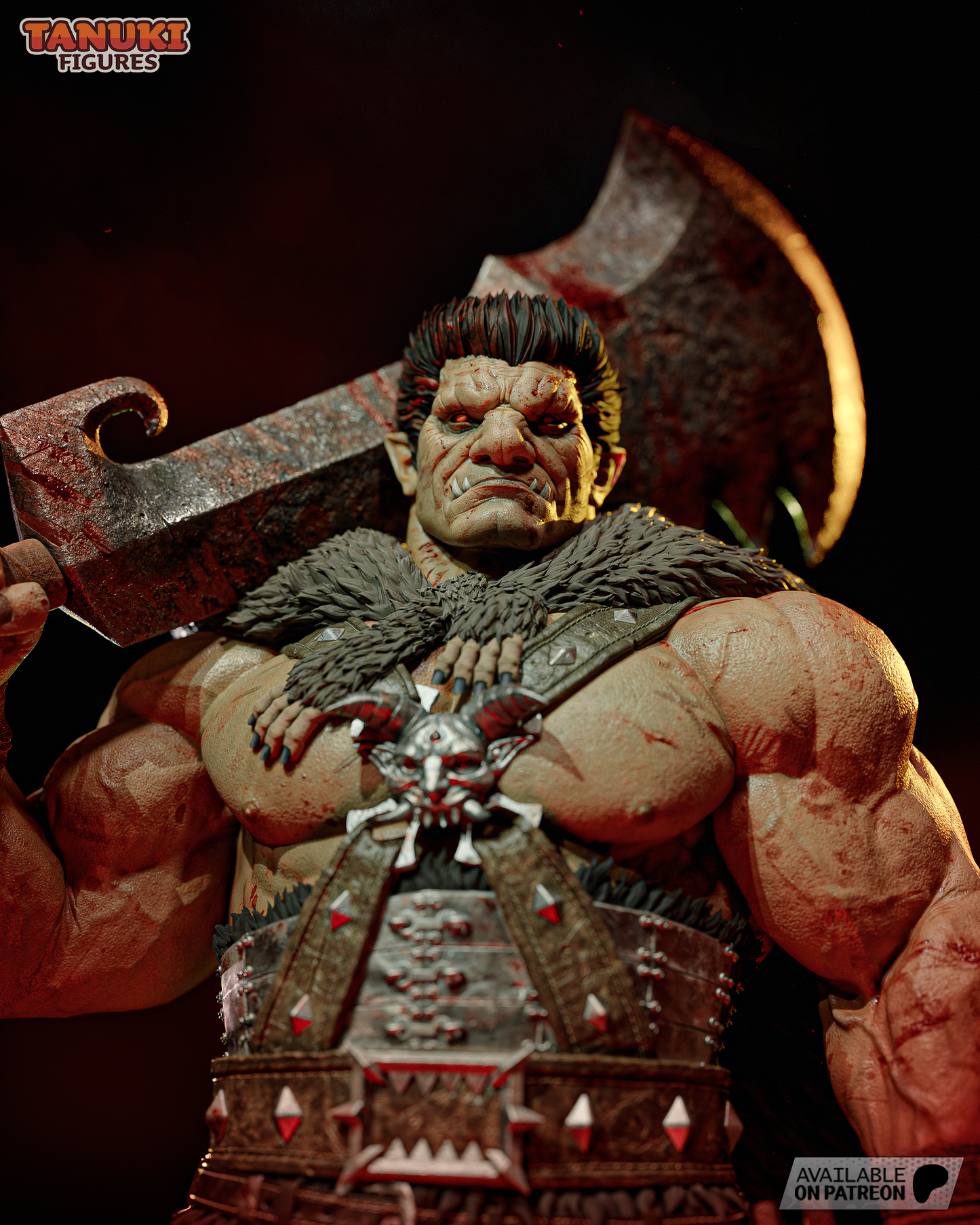 Zodd | Resin Model or Bust Kit | Berserk Immortal Apostle